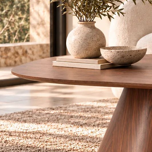 Table basse LANZO 120 x 92,5 cm – Vert profond ou moka, MDF